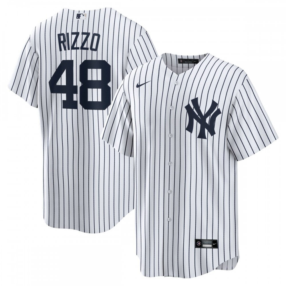 Men's New York Yankees White Player Jersey