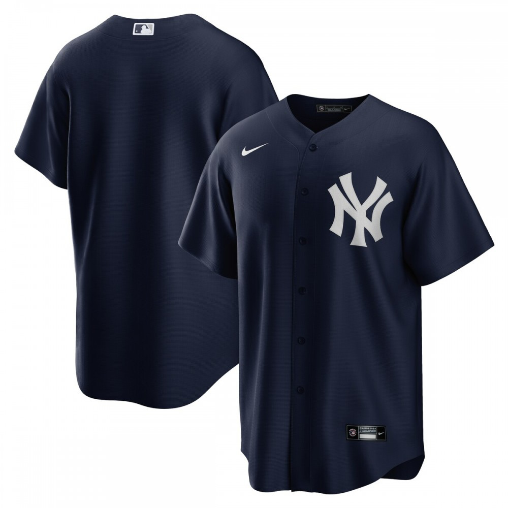 Men's New York Yankees Navy Replica Jersey