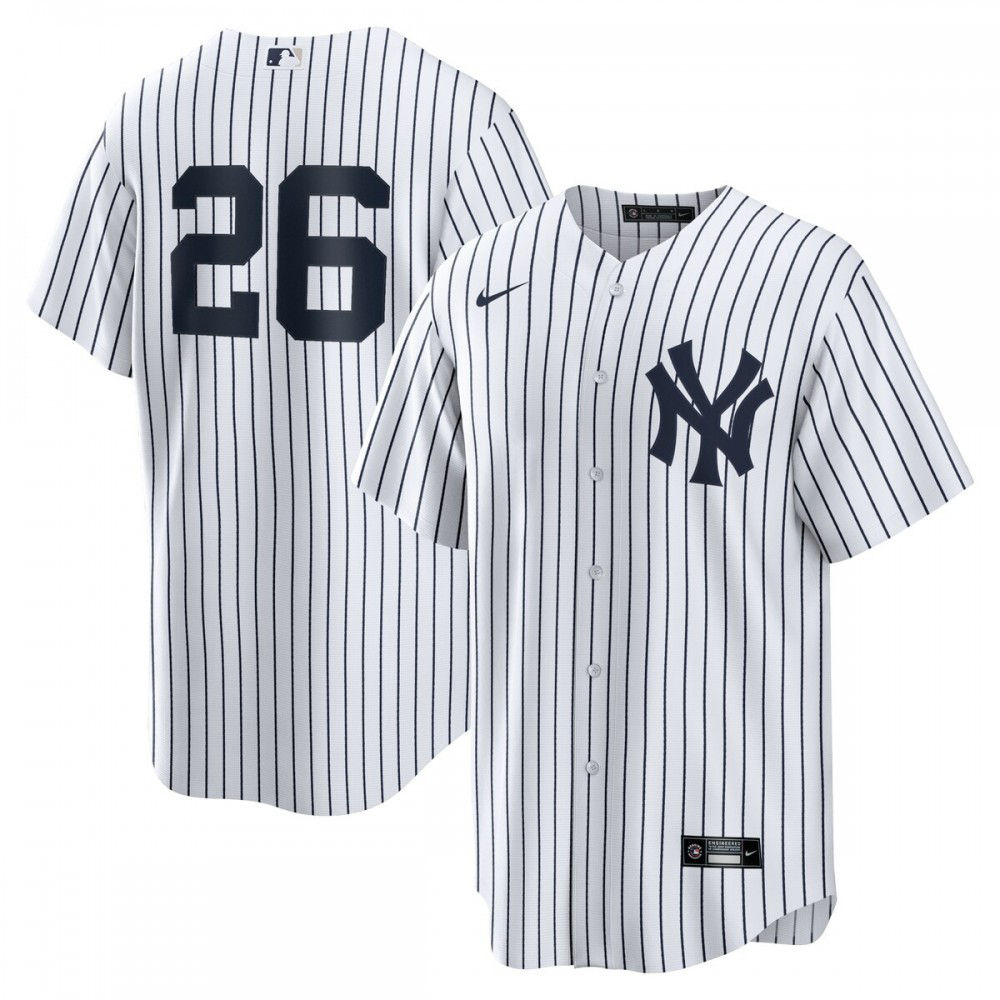 Kids' New York Yankees White Player Jersey