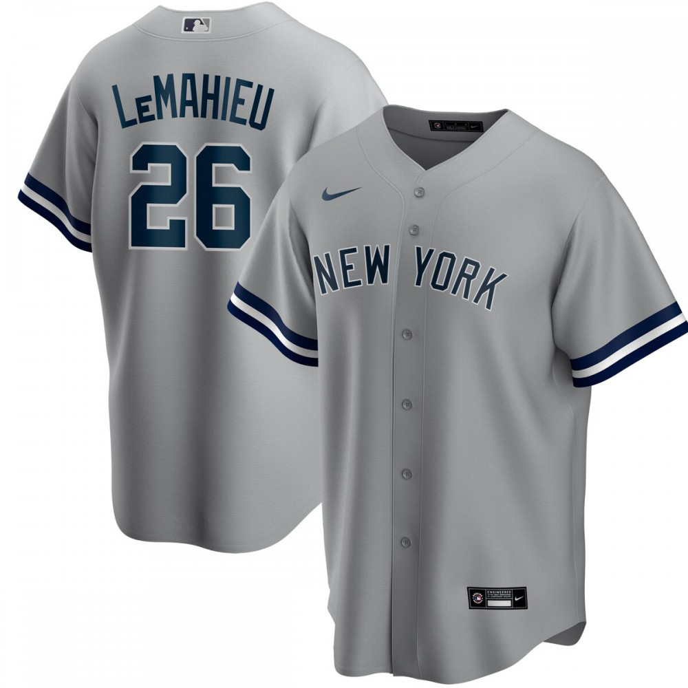 Kids' New York Yankees Gray Player Jersey