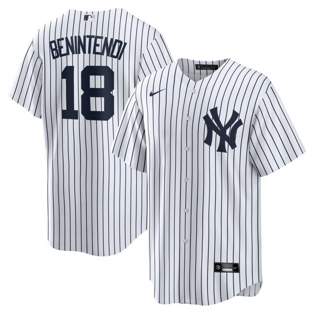 Kids' New York Yankees White Player Jersey
