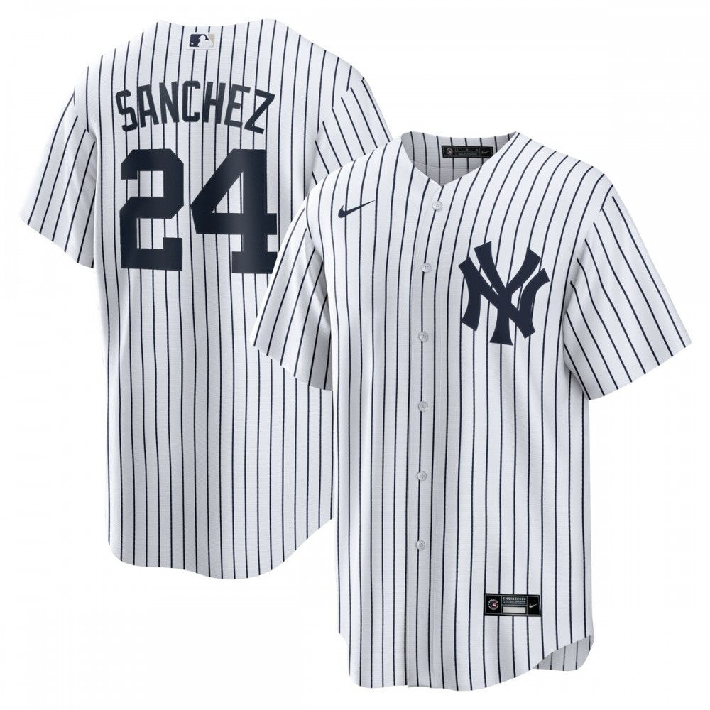 Kids' New York Yankees White Player Jersey