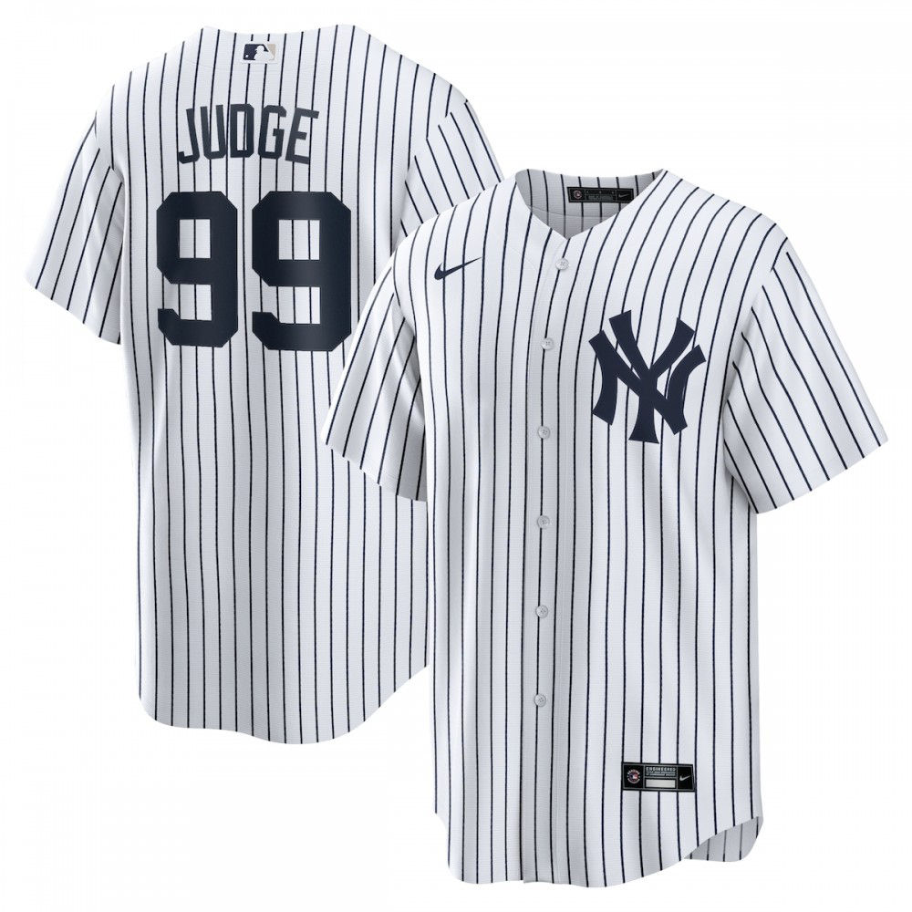 Men's New York Yankees White Player Jersey