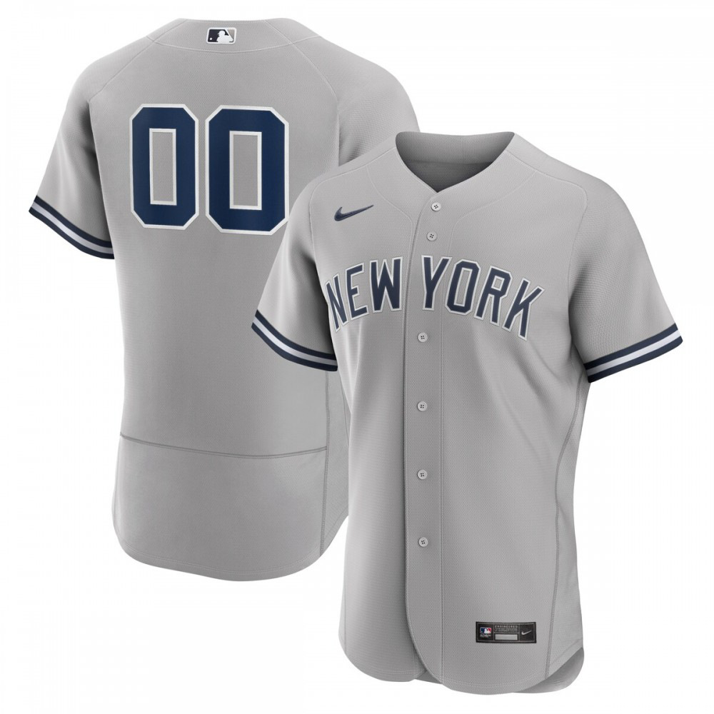 Men's New York Yankees Gray Jersey