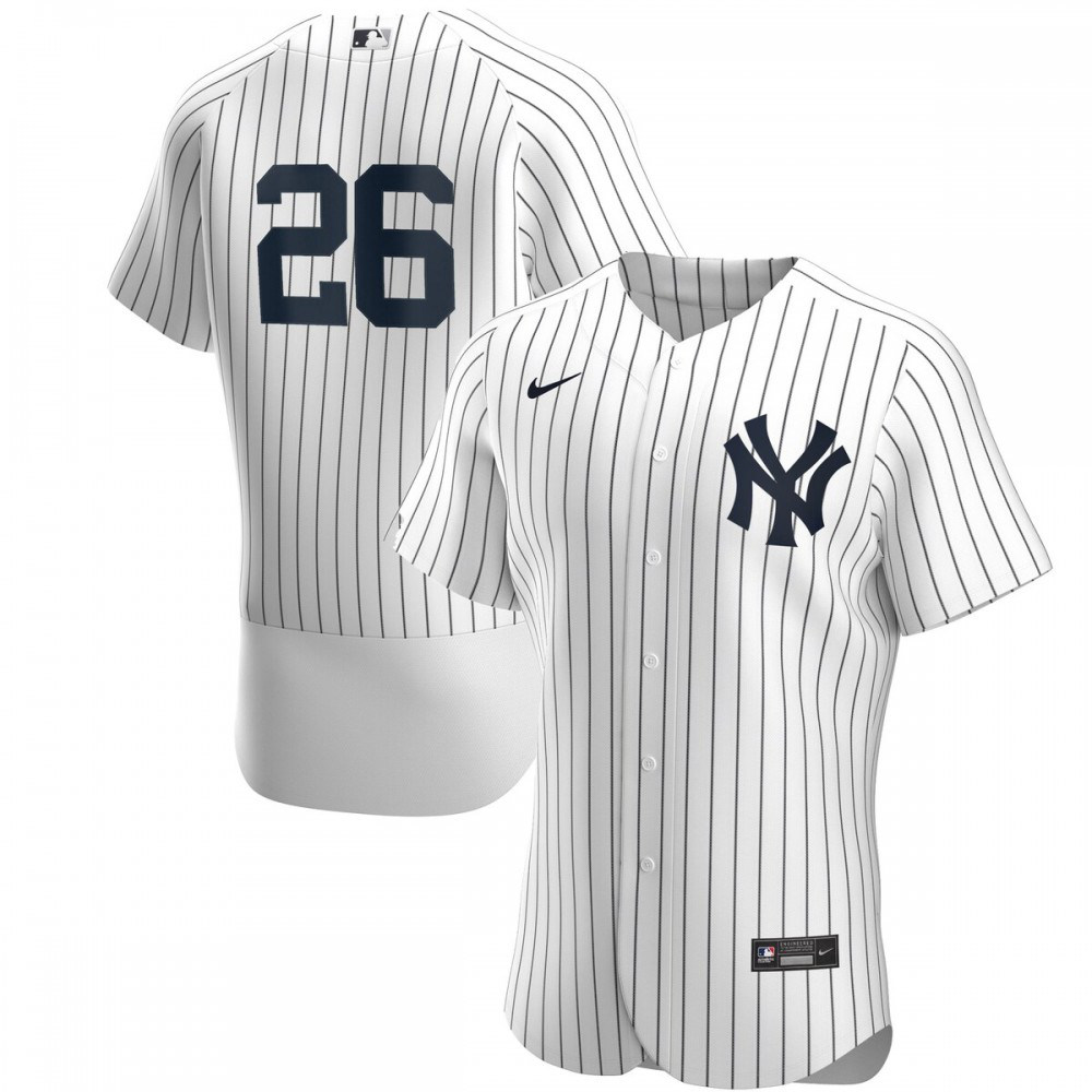 Men's New York Yankees White Player Jersey