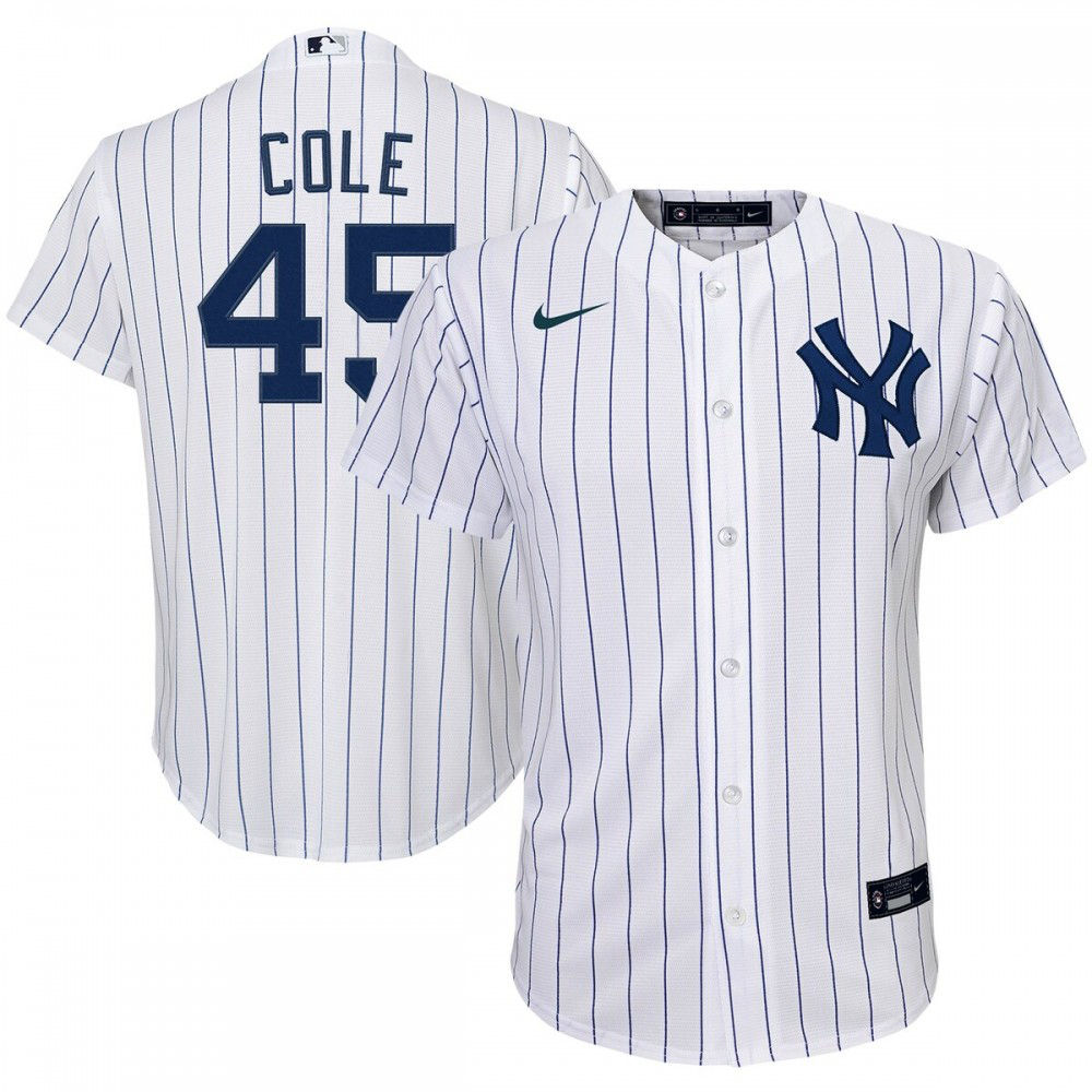 Kids' New York Yankees White Player Jersey