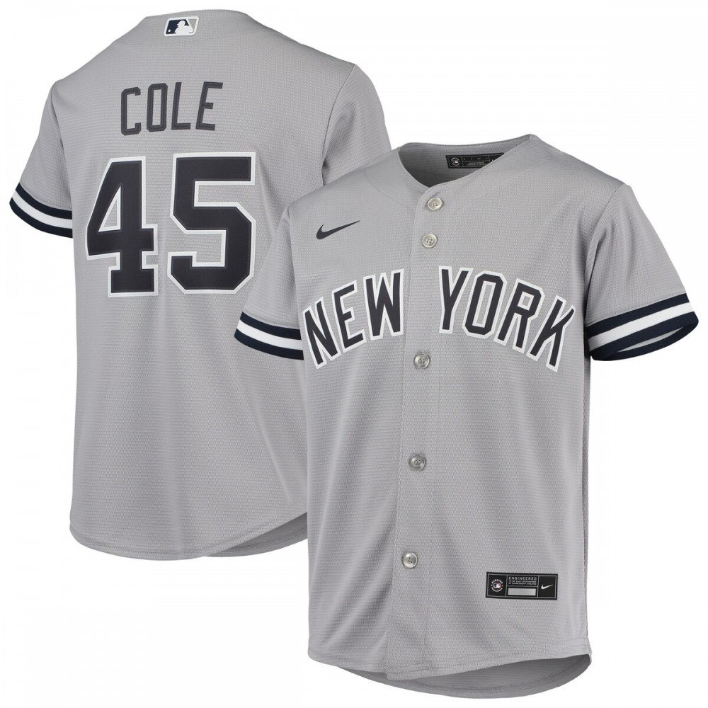 Men's New York Yankees Gray Player Jersey