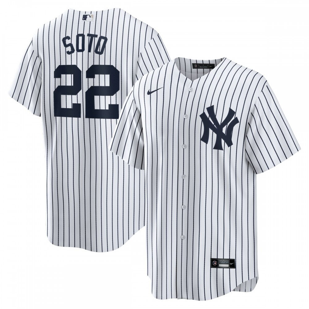 Men's New York Yankees White Player Jersey