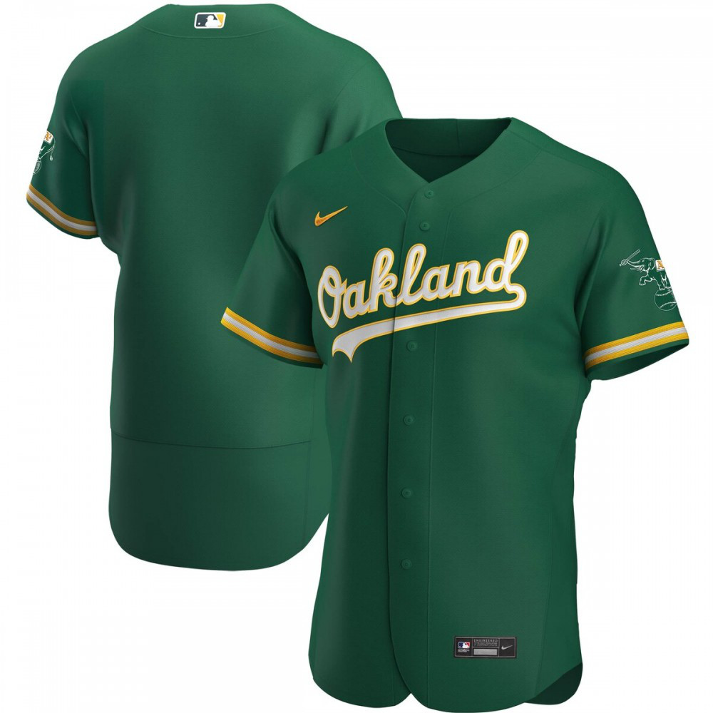 Kids' Oakland Athletics Kelly Jersey