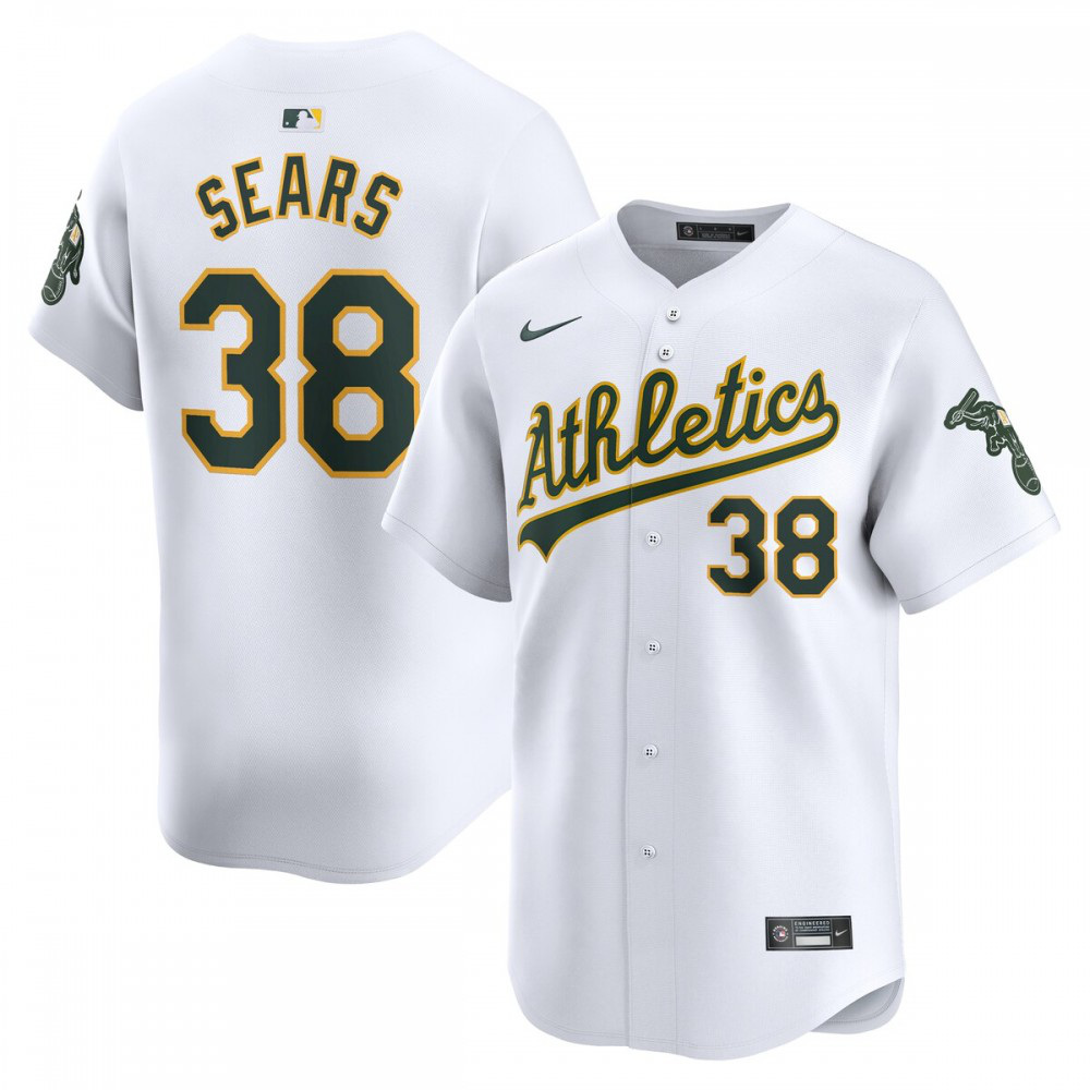 Kids' Oakland Athletics White Limited Jersey