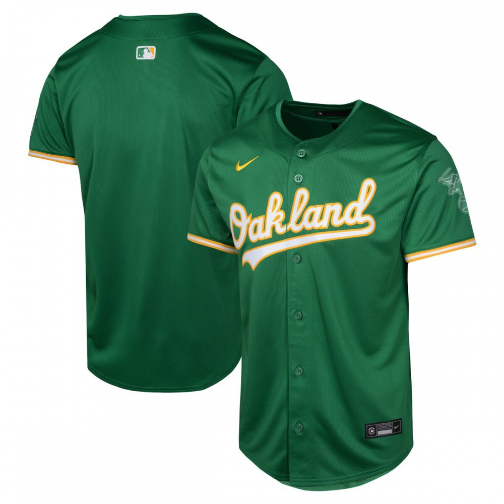 Men's Oakland Athletics Green Limited Jersey
