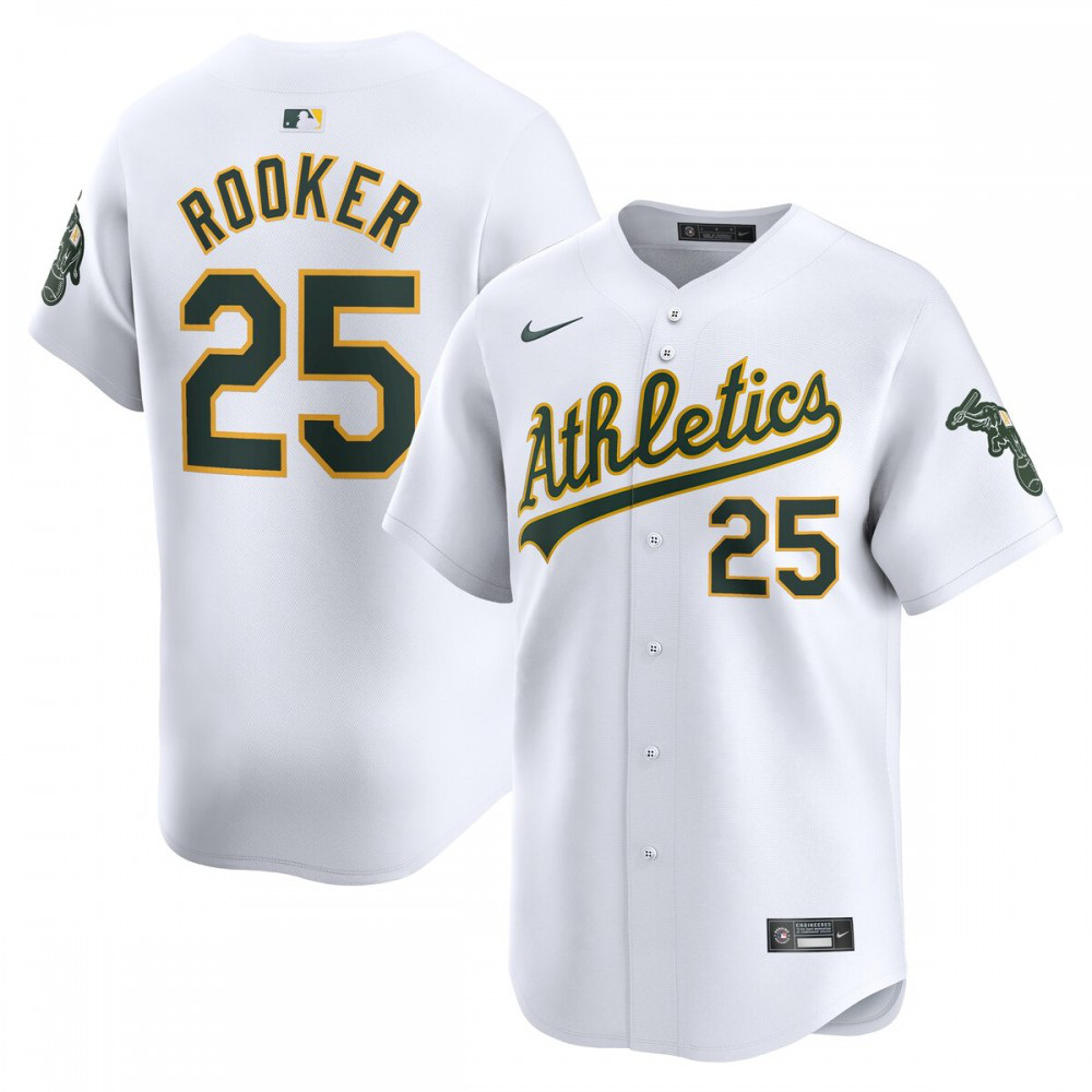 Kids' Oakland Athletics White Limited Jersey