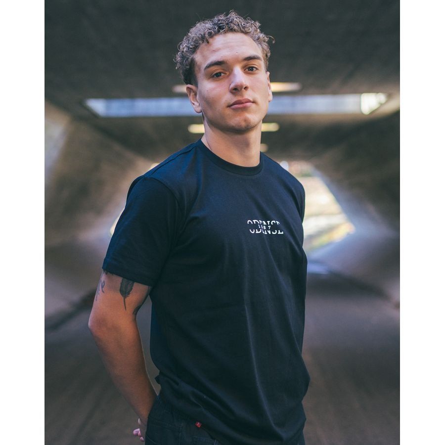 Kids' Odense Boldklub Black Tee