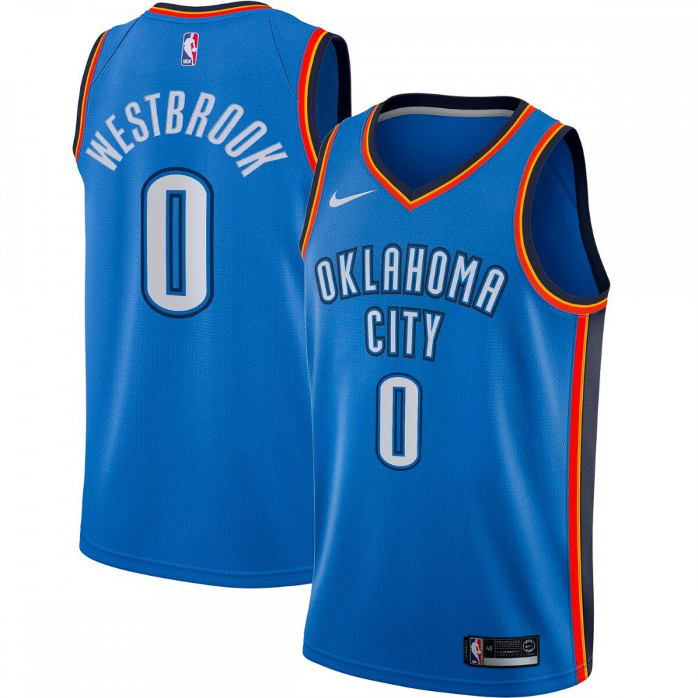 Women's Oklahoma City Thunder Blue Icon Player Jersey