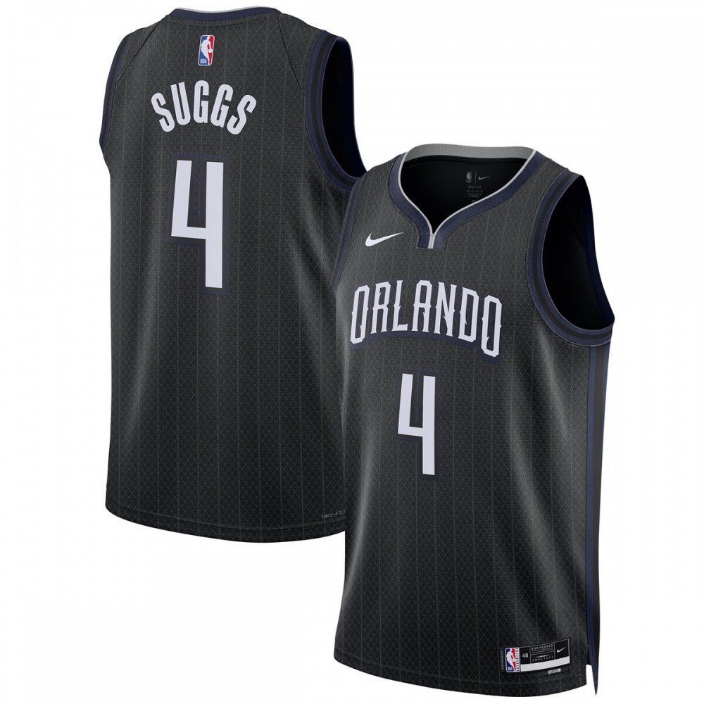 Men's Orlando Magic 2022/23 Black City Swingman Jersey