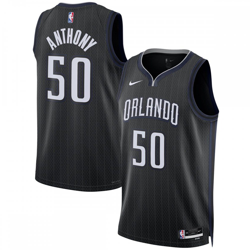 Men's Orlando Magic 2022/23 Black City Swingman Jersey