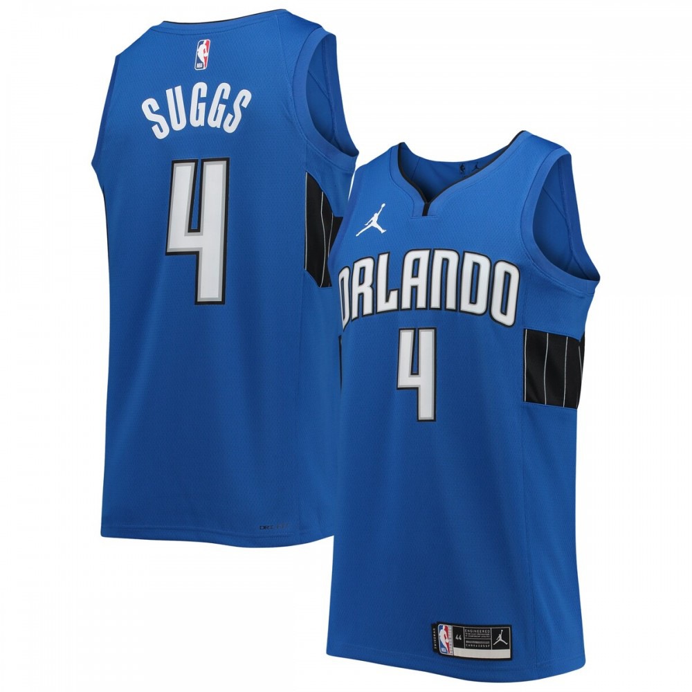 Kids' Orlando Magic 2021/22 Blue Statement Swingman Jersey