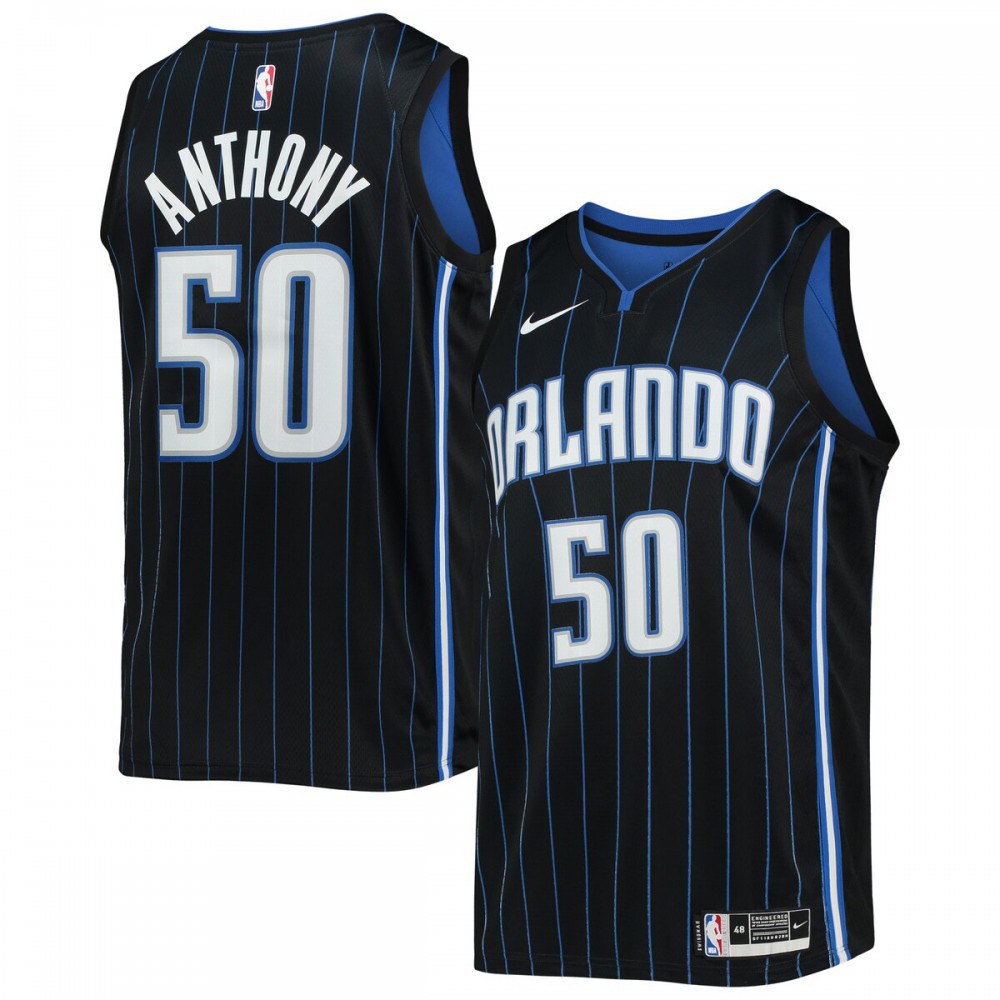 Kids' Orlando Magic 2022/23 Black Icon Swingman Jersey