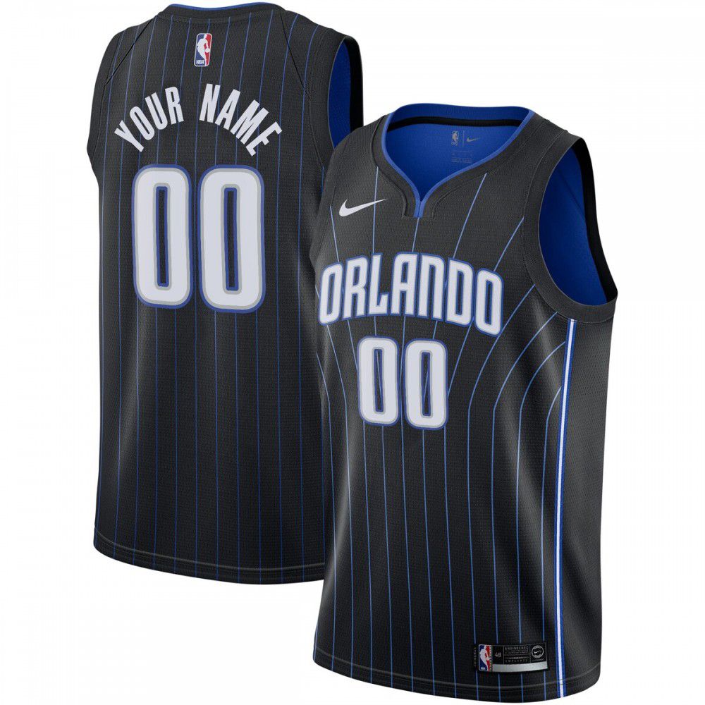Kids' Orlando Magic 2020/21 Black Icon Swingman Jersey