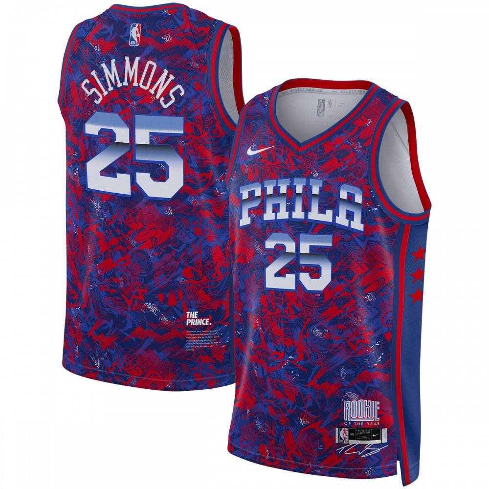 Women's Philadelphia 76ers Royal Select Swingman Jersey