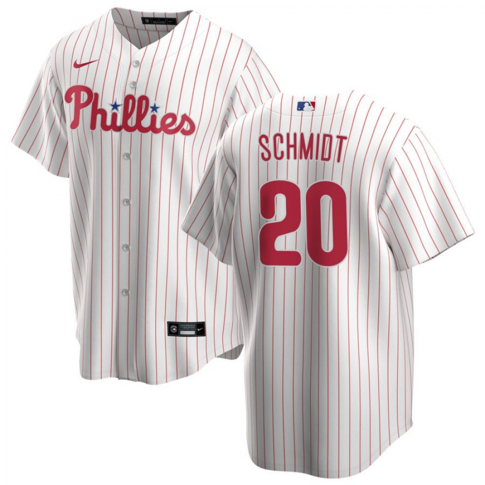 Men's Philadelphia Phillies 2020 White Home Jersey