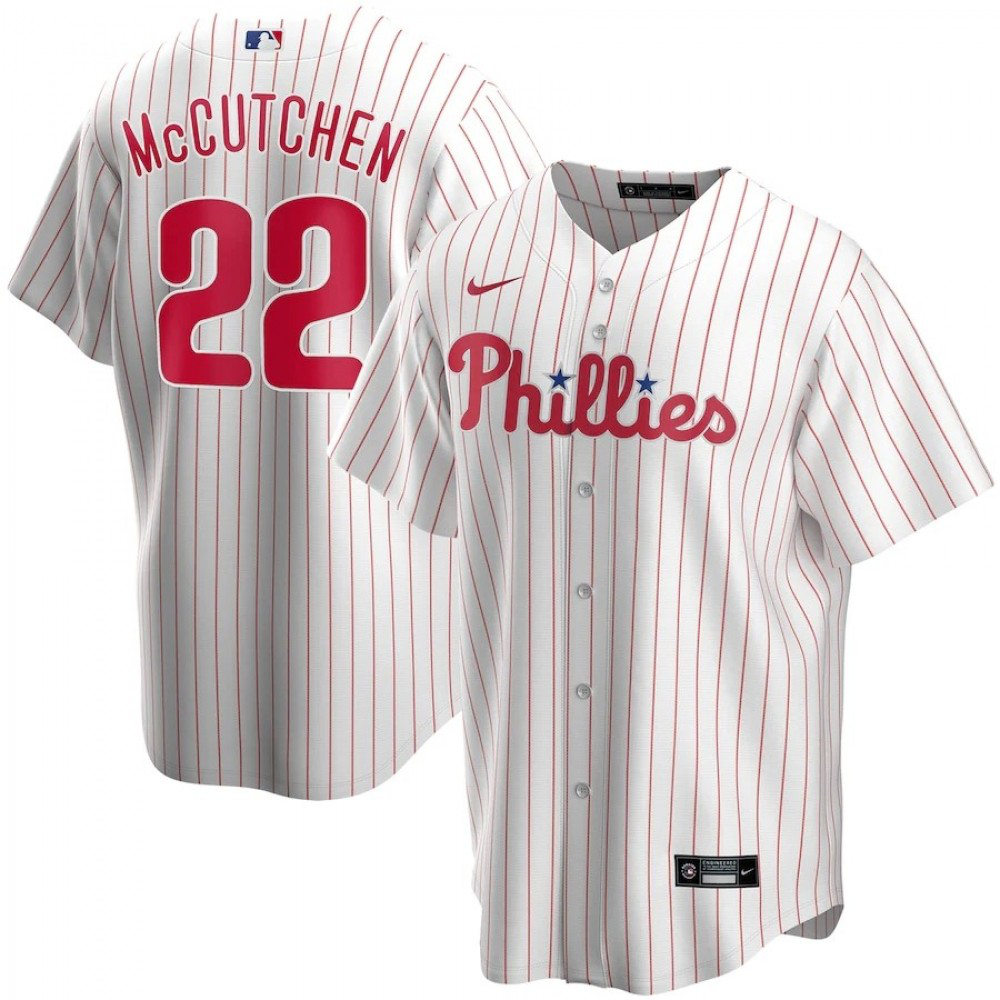 Kids' Philadelphia Phillies 2020 White Home Jersey