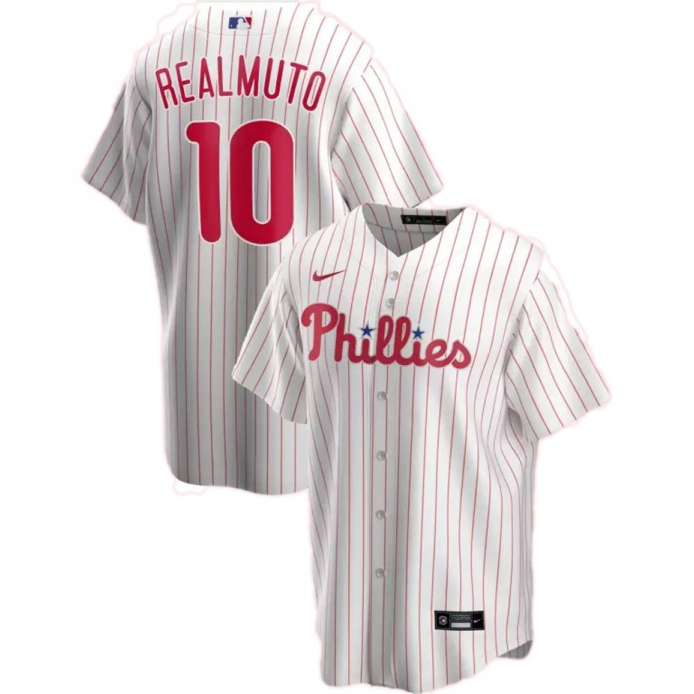 Kids' Philadelphia Phillies 2020 White Home Jersey
