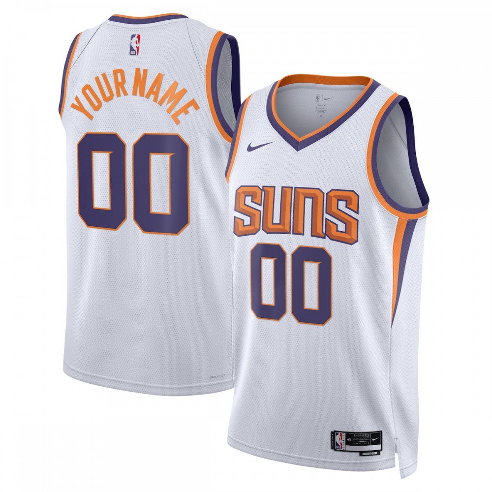 Men's Phoenix Suns 2022/23 White Swingman Jersey