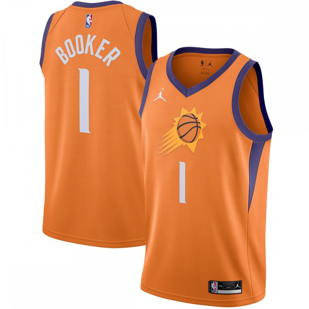 Women's Phoenix Suns 2020/21 Orange Statement Swingman Jersey