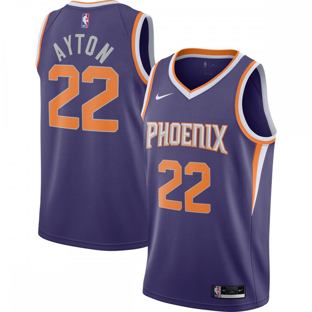 Kids' Phoenix Suns 2020/21 Purple Icon Player Jersey
