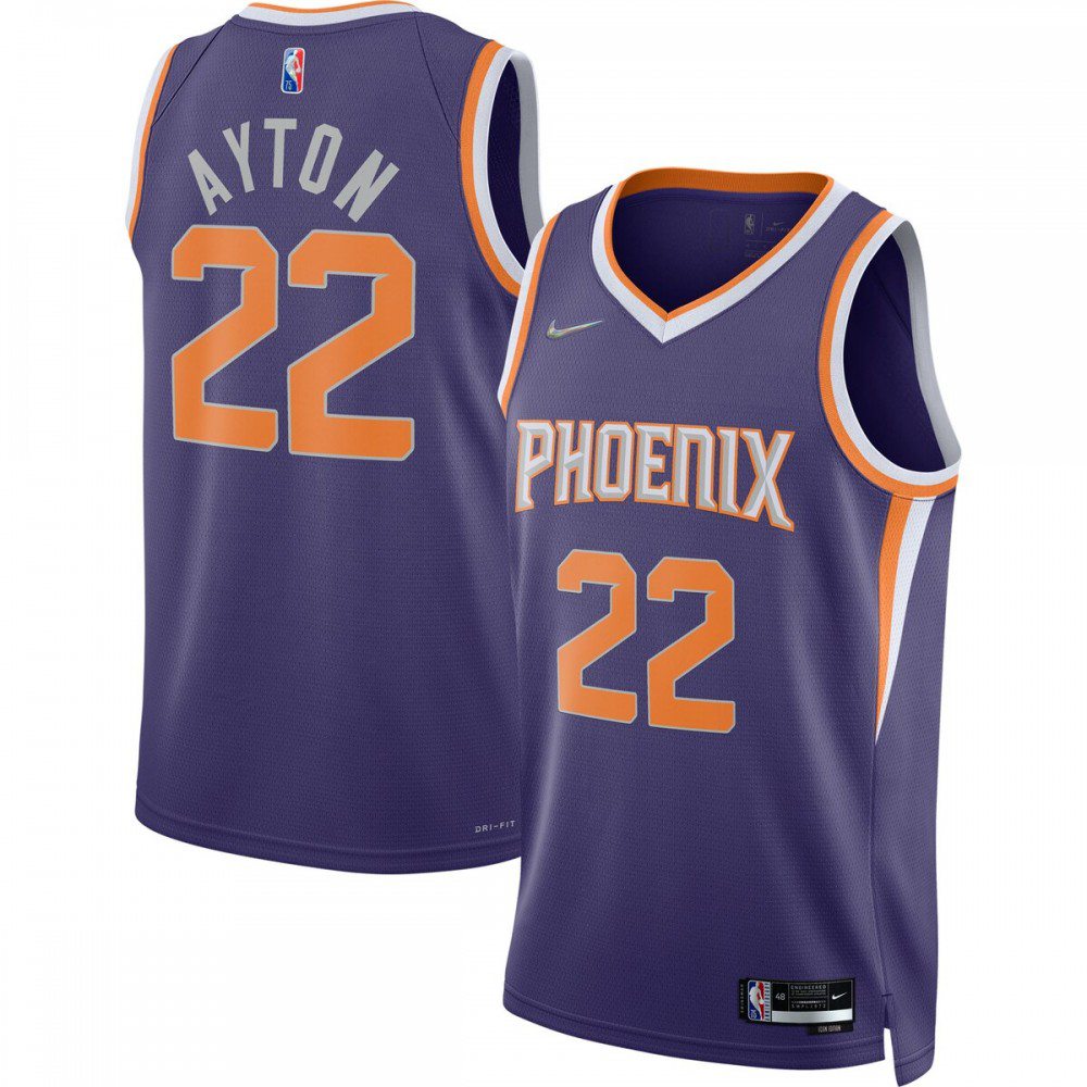 Men's Phoenix Suns 2021/22 Purple Icon Swingman Jersey