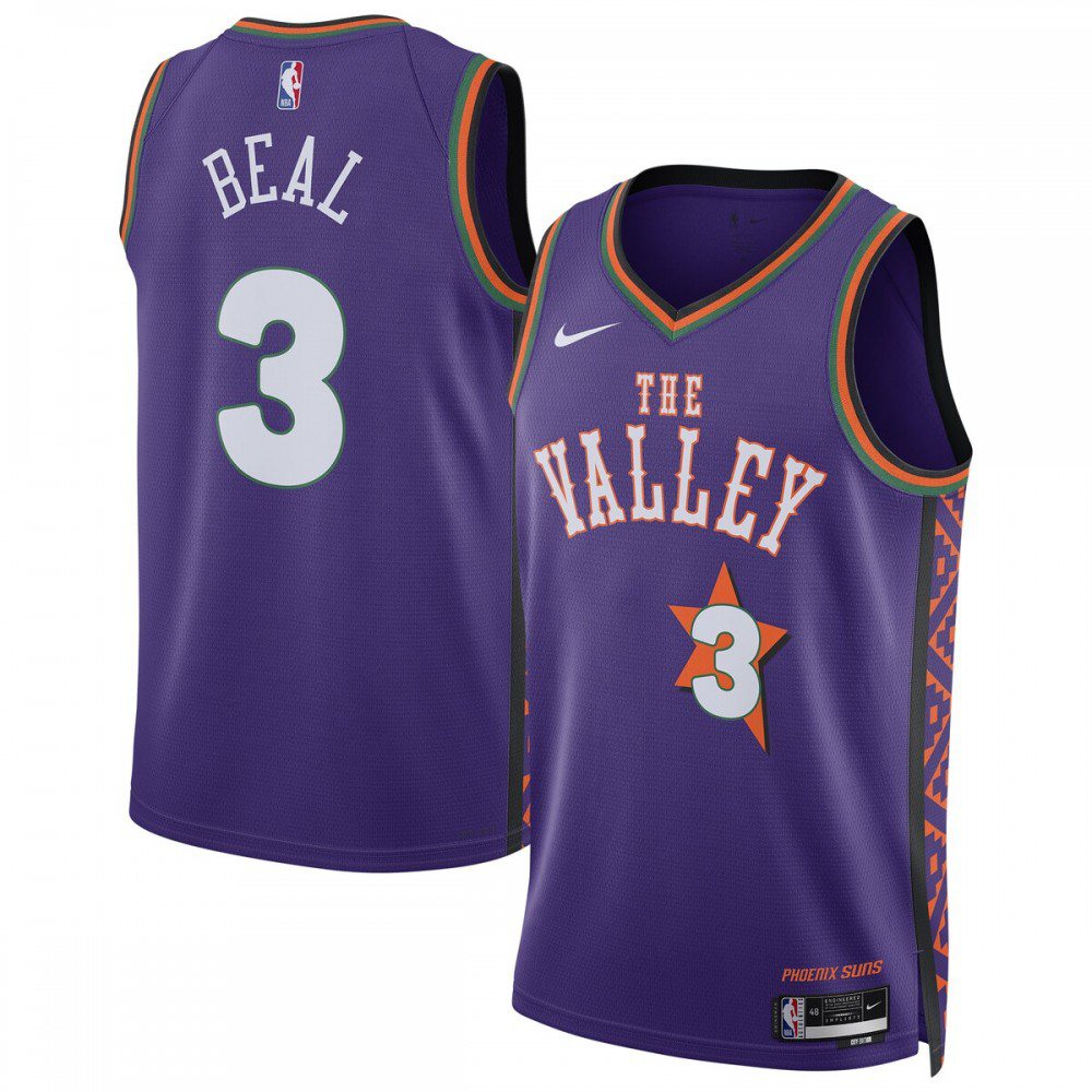 Women's Phoenix Suns 2024/25 Purple City Player Jersey