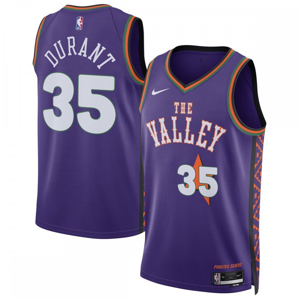 Women's Phoenix Suns 2024/25 Purple City Player Jersey