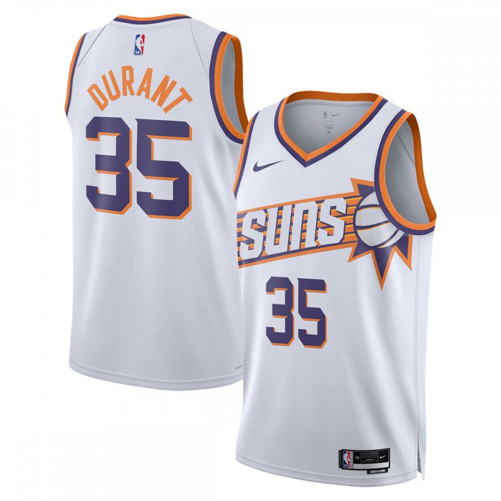 Kids' Phoenix Suns White Swingman Jersey