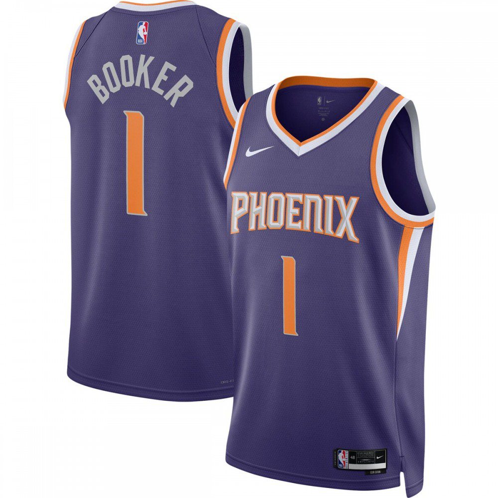 Men's Phoenix Suns 2022/23 Purple Icon Swingman Jersey