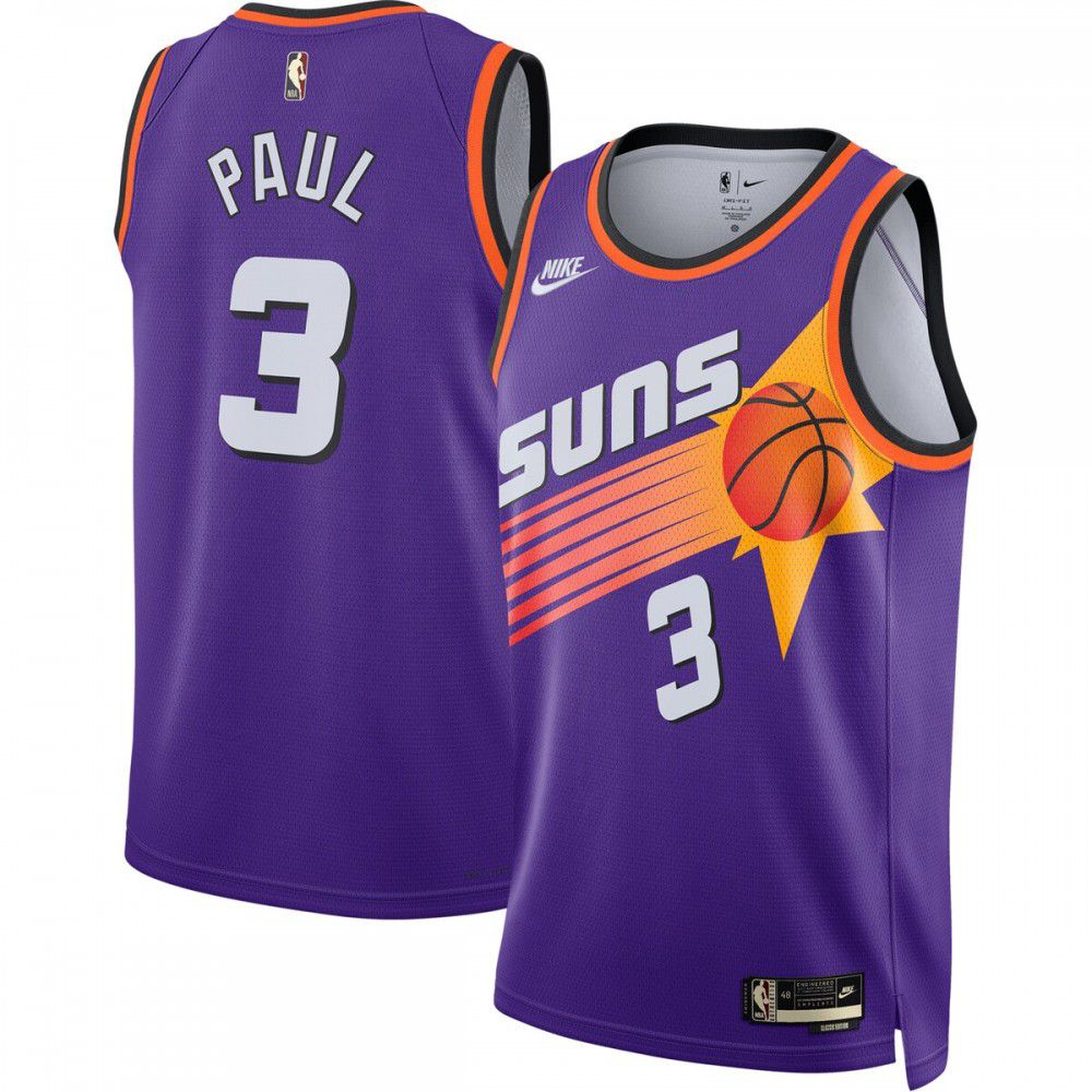 Men's Phoenix Suns 2022/23 Purple Classic Swingman Jersey