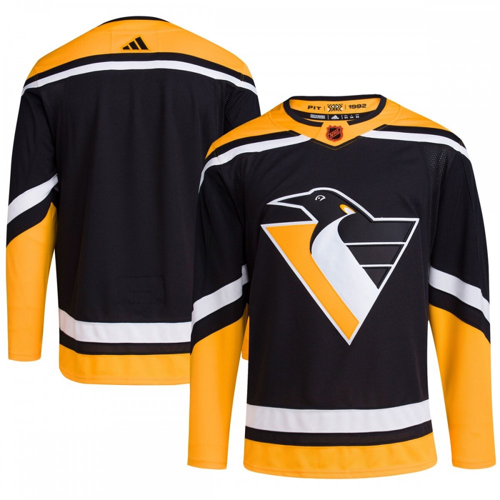 Kids' Pittsburgh Penguins Black Retro Jersey