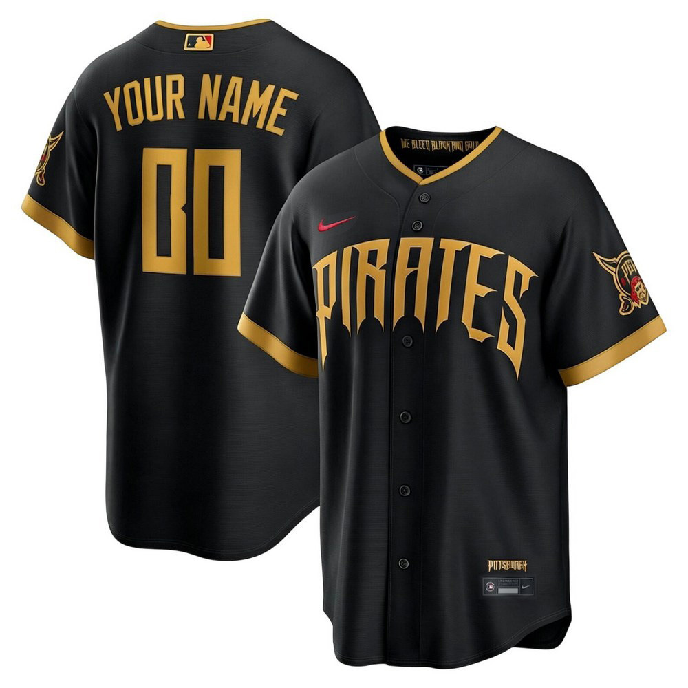 Kids' Pittsburgh Pirates 2026 Black City Jersey