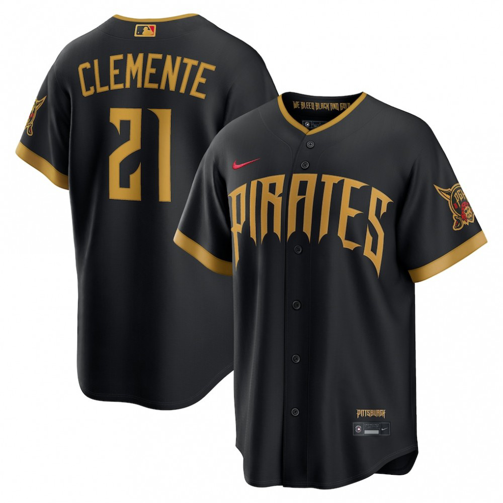 Men's Pittsburgh Pirates 2026 Black City Jersey