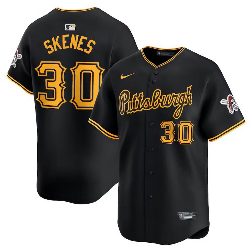 Men's Pittsburgh Pirates Black Limited Jersey