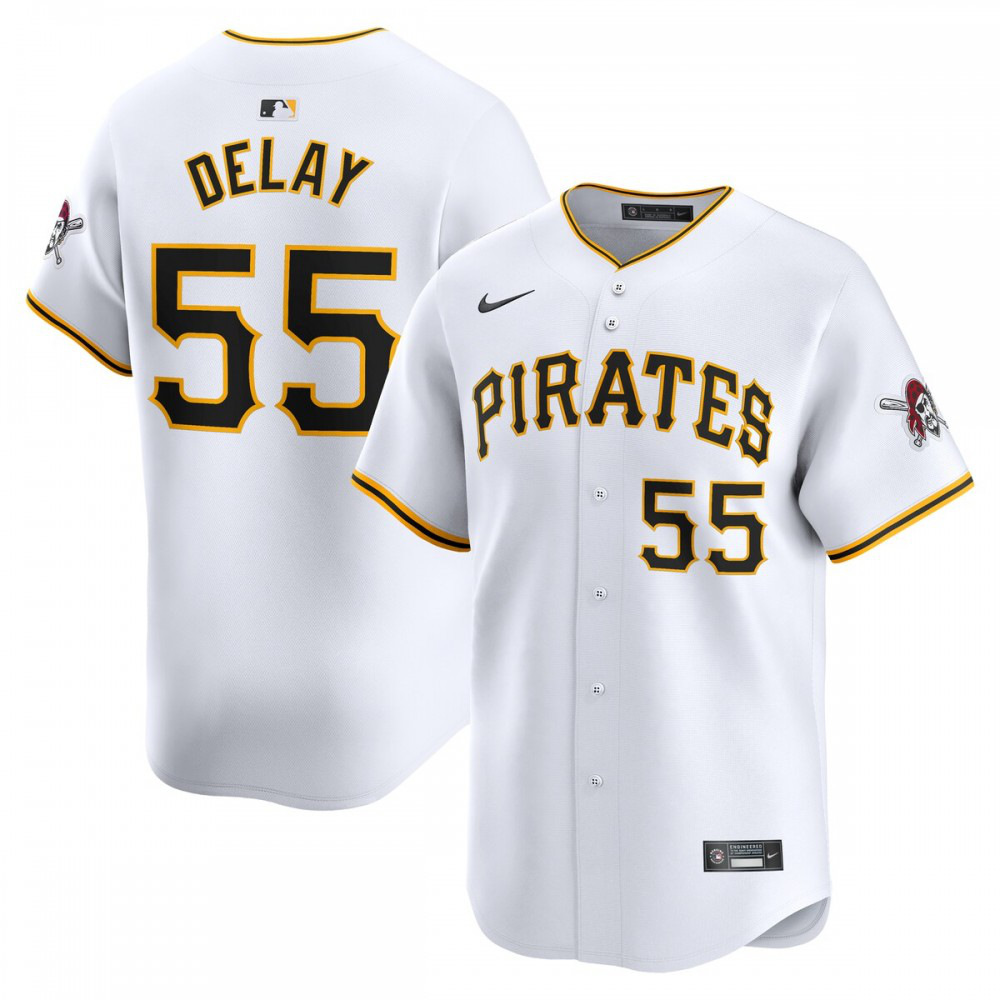 Men's Pittsburgh Pirates White Limited Jersey