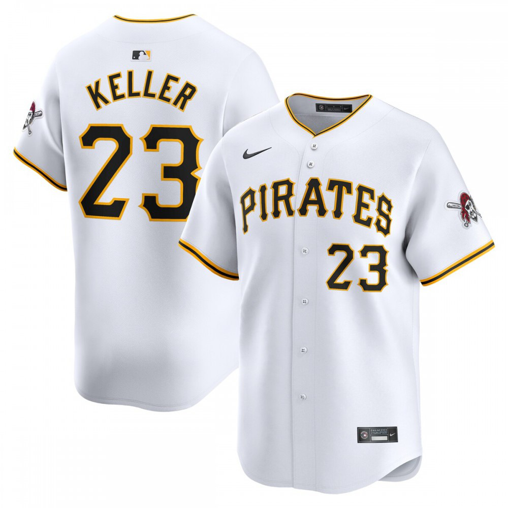 Kids' Pittsburgh Pirates White Limited Jersey