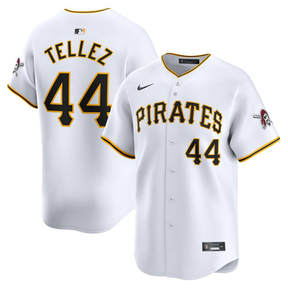 Kids' Pittsburgh Pirates White Limited Jersey