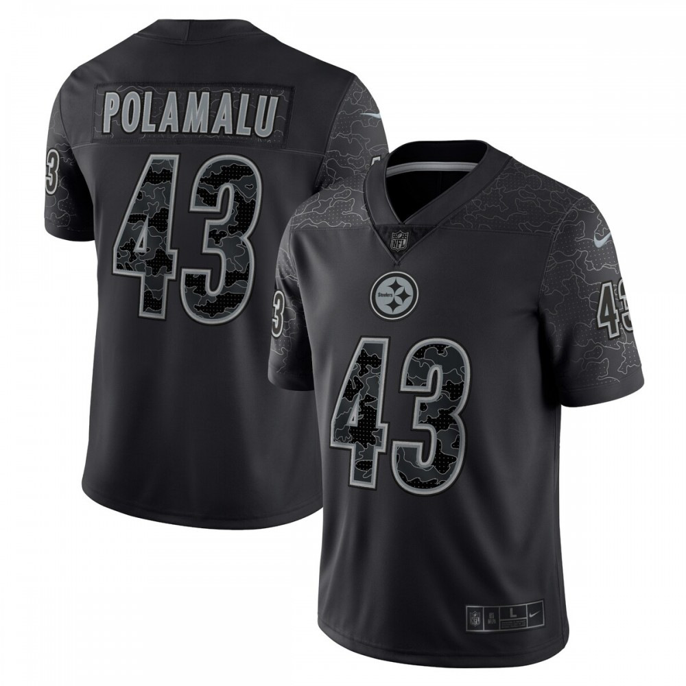 Kids' Pittsburgh Steelers Black Limited Jersey