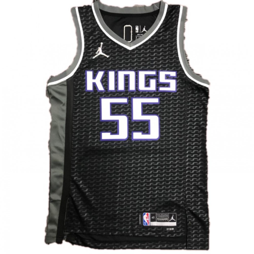 Kids' Sacramento Kings 2021/22 Black City Swingman Jersey