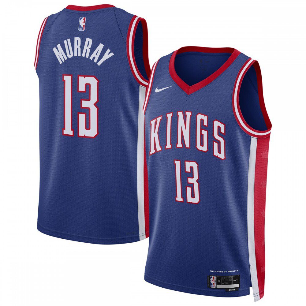 Kids' Sacramento Kings 2024/25 Blue City Player Jersey
