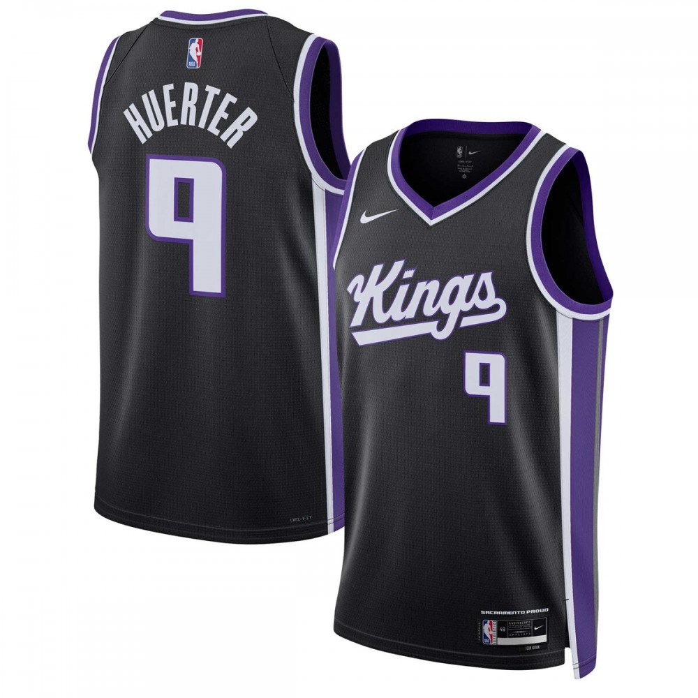 Women's Sacramento Kings Black Icon Swingman Jersey