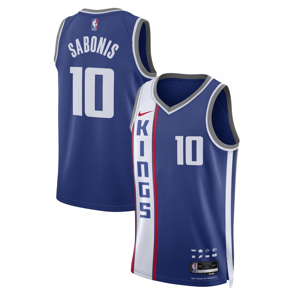 Men's Sacramento Kings 2023/24 Blue City Swingman Jersey