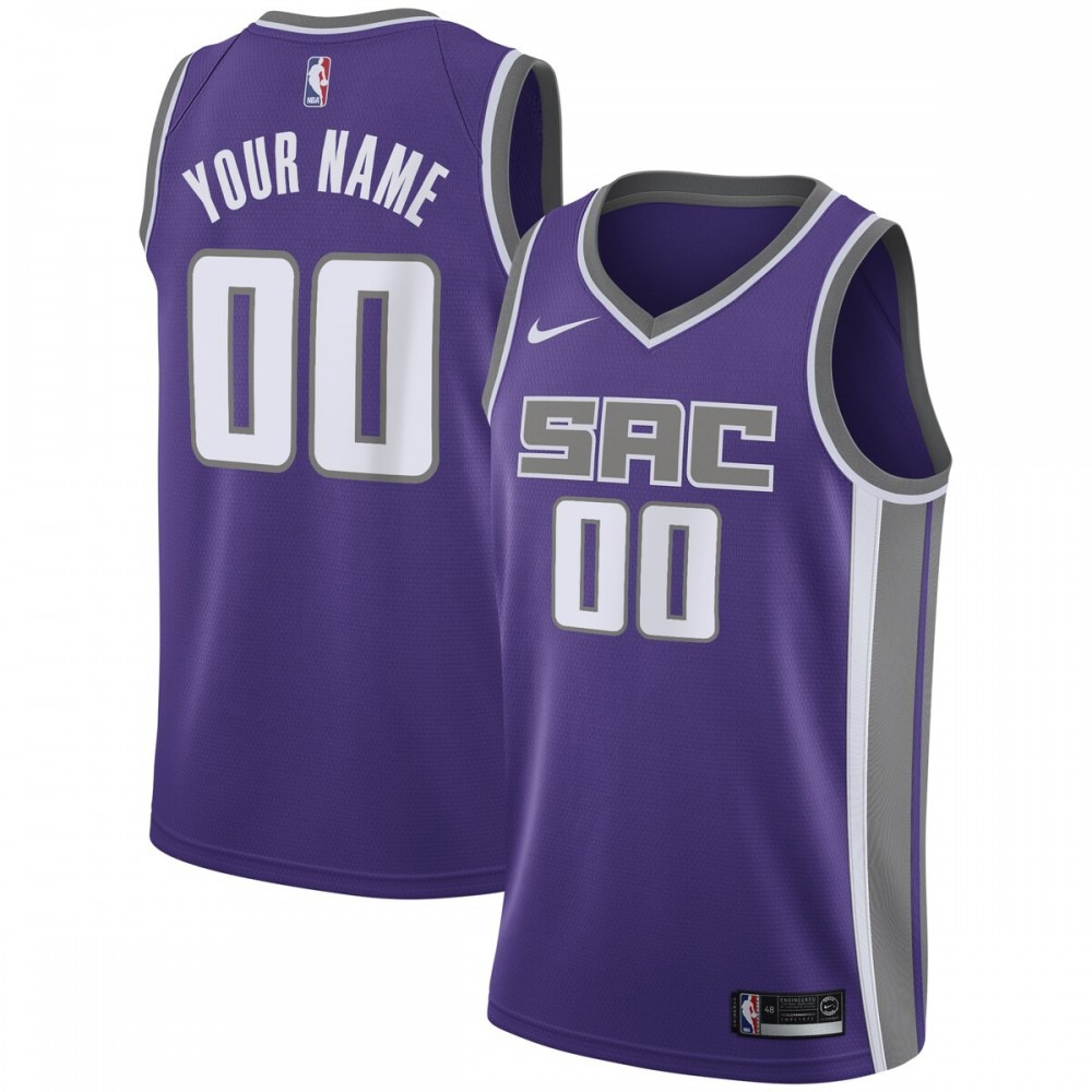 Kids' Sacramento Kings Purple Icon Swingman Jersey