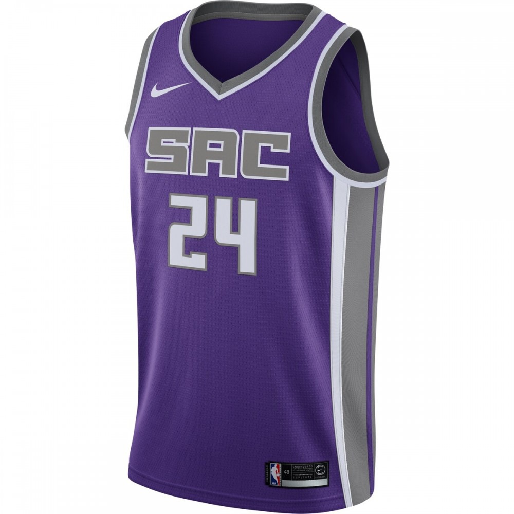 Kids' Sacramento Kings Purple Icon Swingman Jersey
